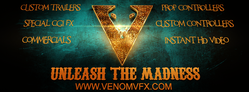 Venom VFX-prop controllers-video trailers