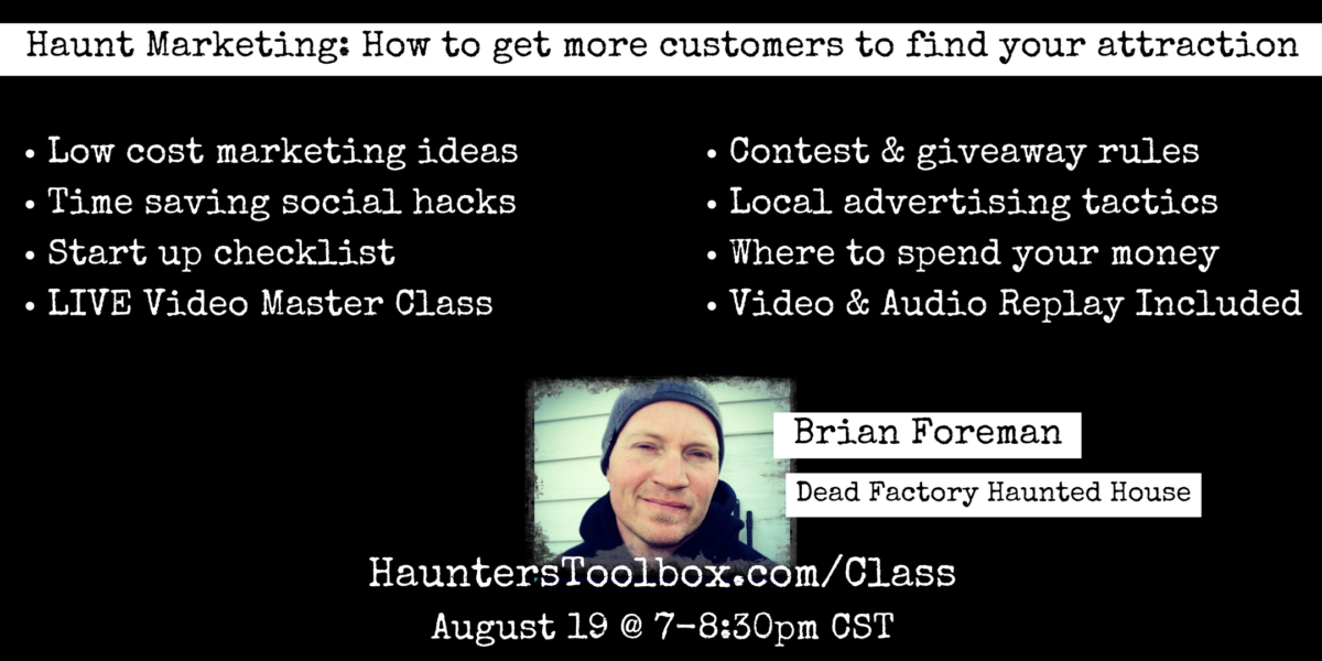Haunted House Marketing: How to get more customers to find your attraction
